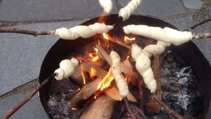 Stockbrotgrillen